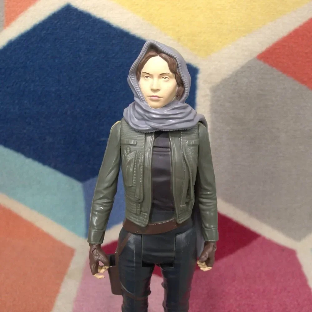 Star Wars Jyn Erso Action Figure 11 Inch The Black Series: Rogue One Sergant‎